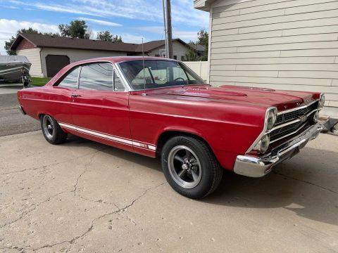 1967 Ford Fairlane Red Bucket Seats for sale
