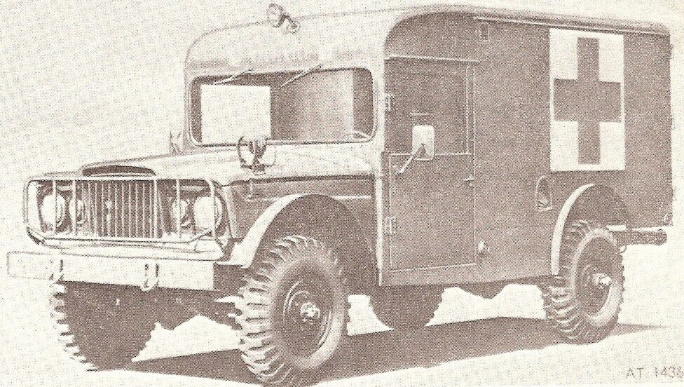 1967 JEEP M-725 Kaiser Ambulance