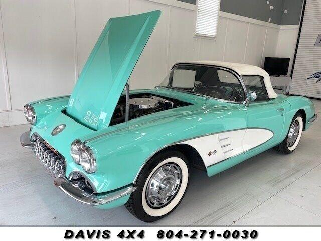1959 Chevrolet Corvette Two Door Sports Car Restored Classic Convertible