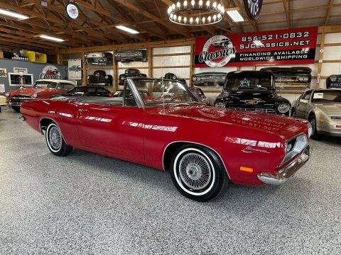 1969 Plymouth Barracuda Convertible, Power Top, Beautiful!! for sale