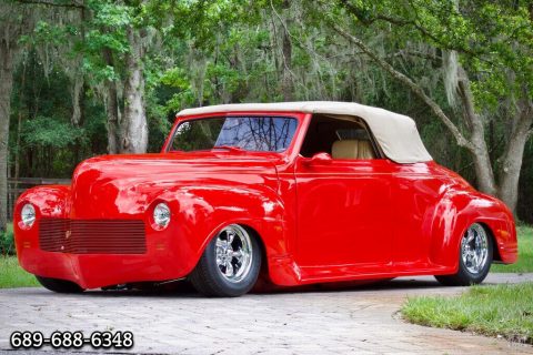 1941 Plymouth Deluxe Convertible / ALL Steel Show Car Vintage Air A/C for sale