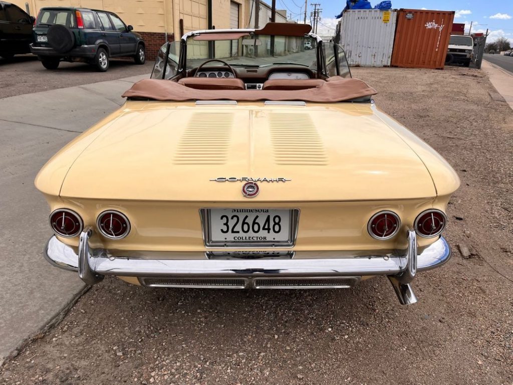 1963 Chevrolet Corvair Monza Turbo Convertible very hard to find