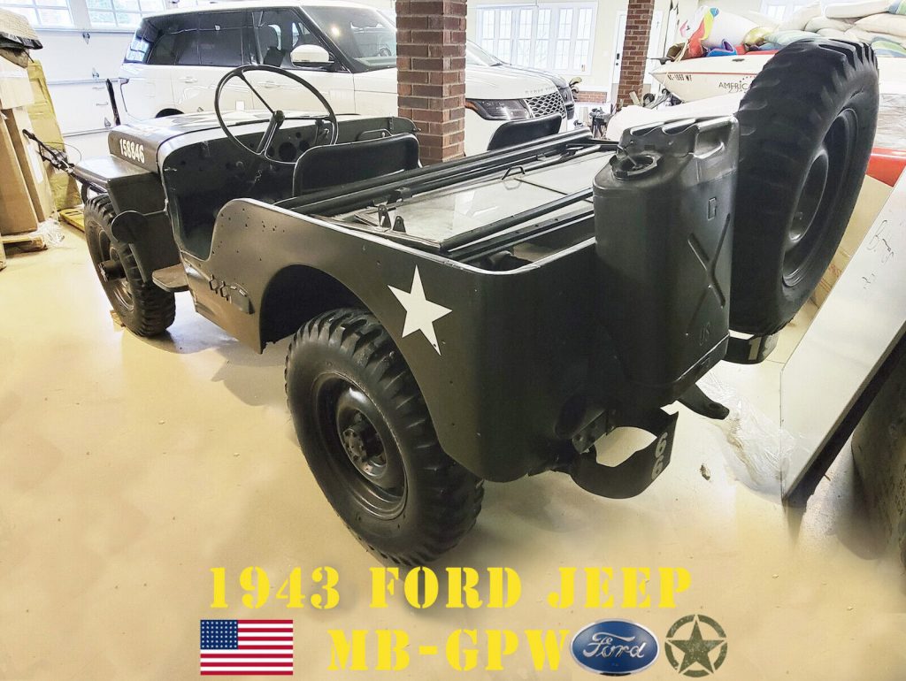 1943 Ford Mb-Gpw WWII ARMY JEEP