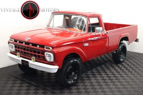 1965 Ford F-250 Custom Cab Factory 4&#215;4 V8 4 Speed! for sale