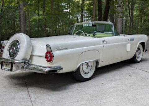 1956 Ford Thunderbird Barn find Collector car Classic Colonial White Tbird for sale