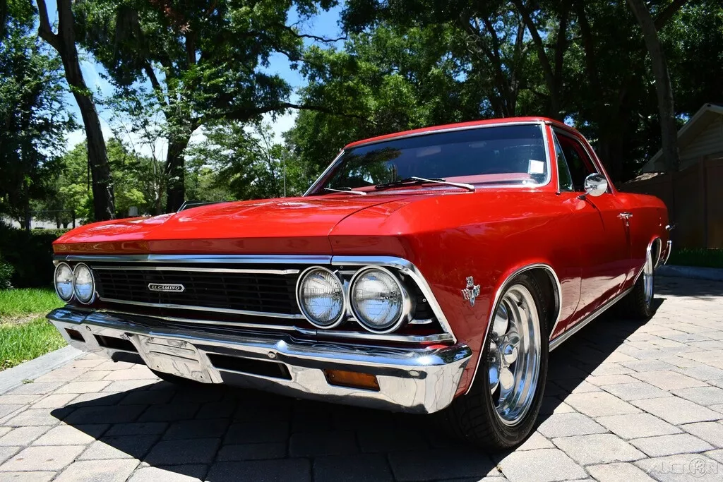 1966 Chevrolet El Camino 350ci V8 Vintage A/C Retro Radio