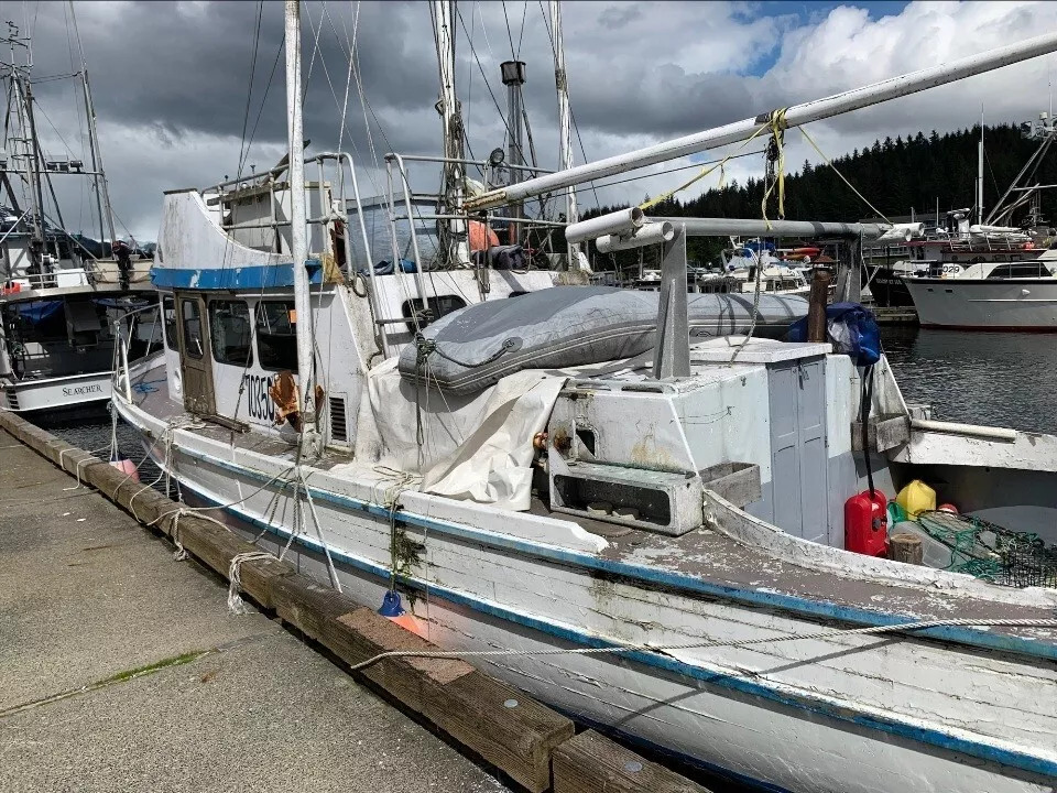 1965 38′ Wood Trawler Commercial Fishing Suldan’s Vessel Yacht – Auke Bay Alaska