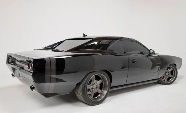 1968 Dodge Charger SRT Hellcat Exomod Carbon Fiber Custom 6 Speed