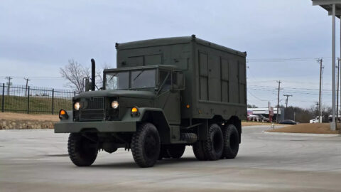 1971 Am General M109a3 &#8220;deuce and a Half&#8221; Van Camper 6&#215;6 Multifuel Army Military for sale