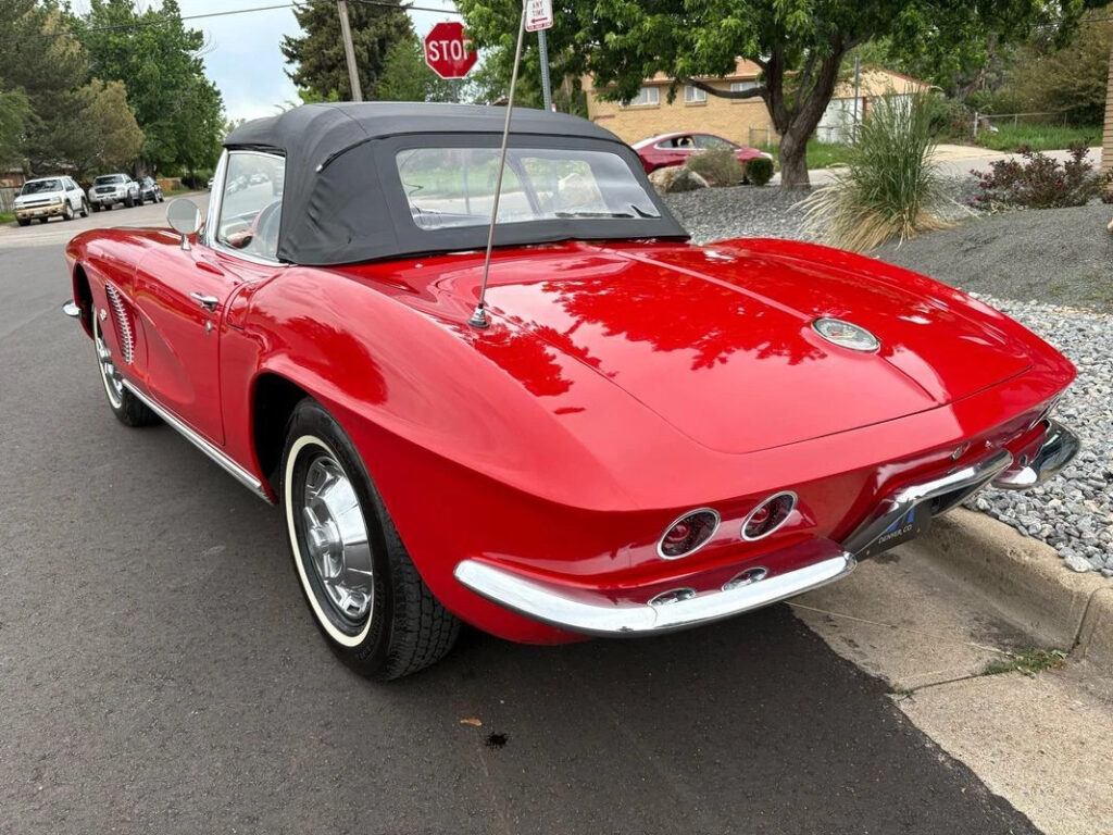 1962 Chevrolet Corvette Convertible done in Red over Black