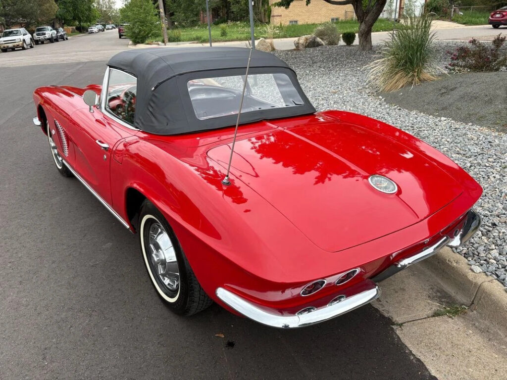 1962 Chevrolet Corvette Convertible done in Red over Black
