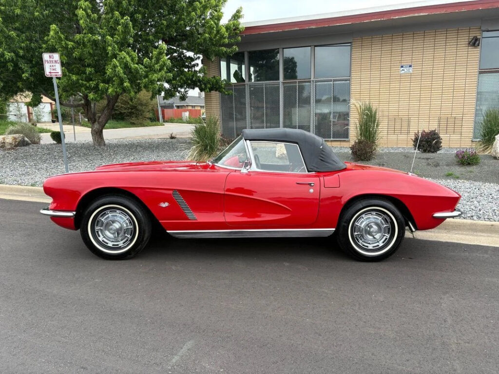 1962 Chevrolet Corvette Convertible done in Red over Black