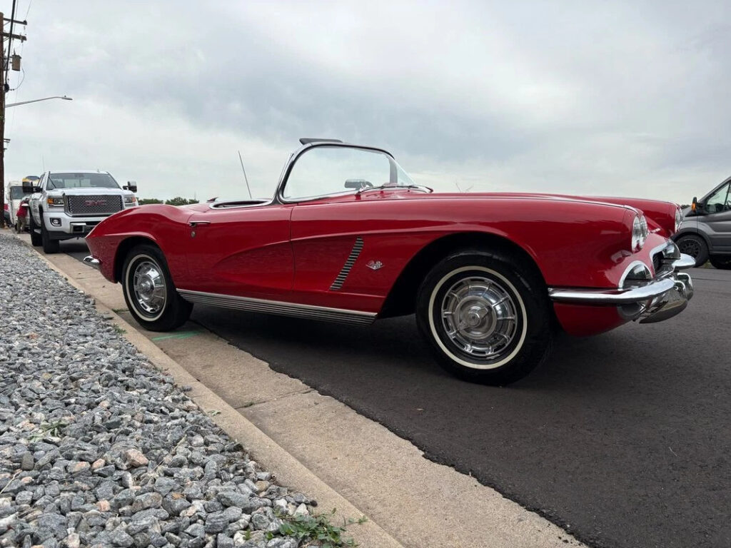 1962 Chevrolet Corvette Convertible done in Red over Black