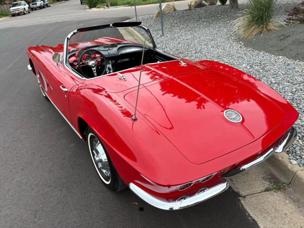 1962 Chevrolet Corvette Convertible done in Red over Black
