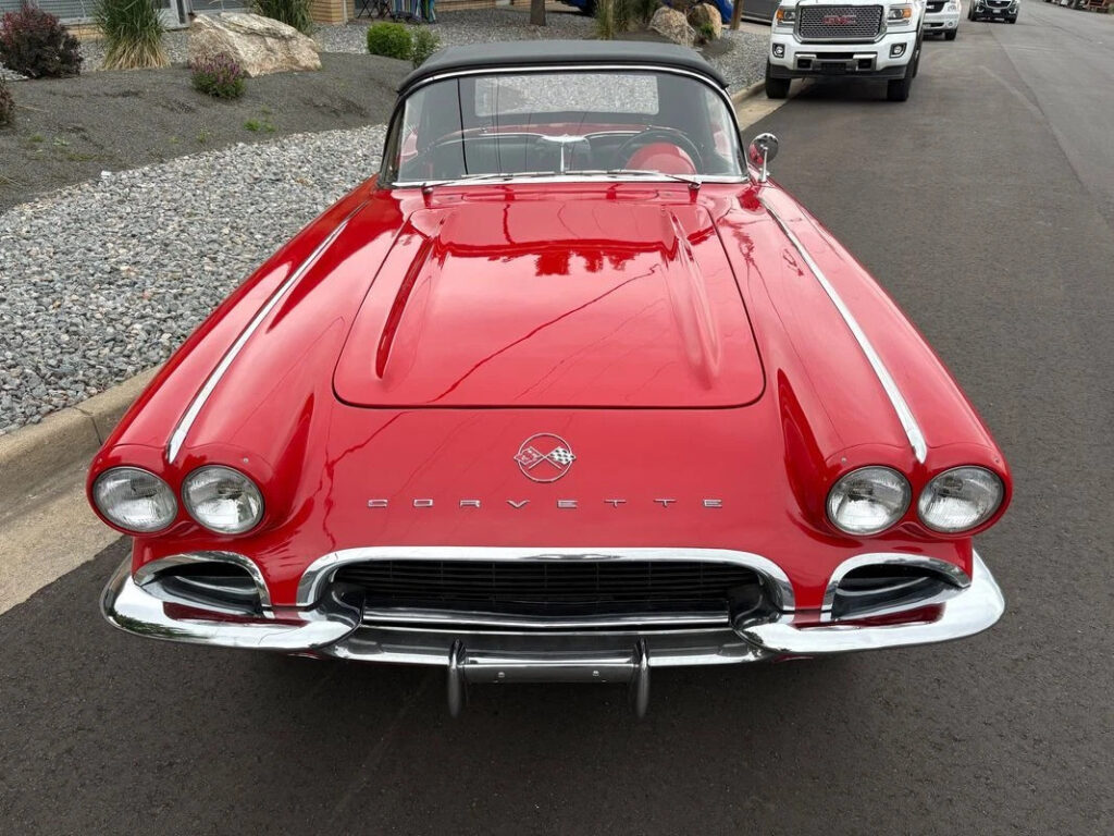 1962 Chevrolet Corvette Convertible done in Red over Black