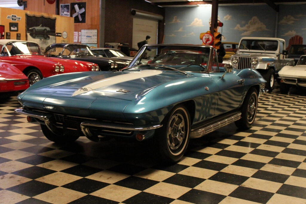 1966 Chevrolet Corvette Conv. Matching #’s 327/300 Sidepipes