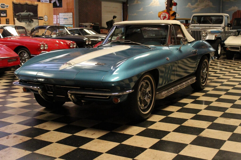 1966 Chevrolet Corvette Conv. Matching #’s 327/300 Sidepipes