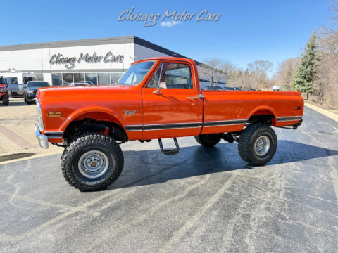 1969 Chevrolet K10 Single Cab! Oak Wood Bed! 5.7L V8 Engine! 3-Speed for sale