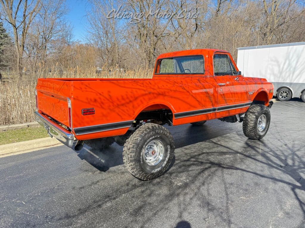 1969 Chevrolet K10 Single Cab! Oak Wood Bed! 5.7L V8 Engine! 3-Speed