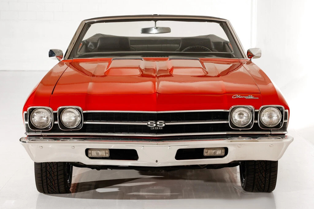 1969 Chevrolet Chevelle PS PB New Black Int. SS Options