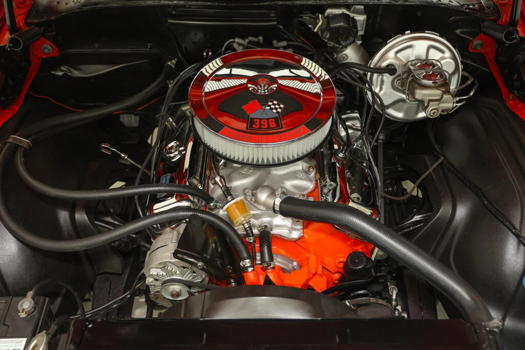 1969 Chevrolet Chevelle PS PB New Black Int. SS Options