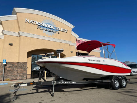 2017 Tracker Marine Tahoe 215 XI Deck/open Bow Boat 250 HP Clean Title for sale