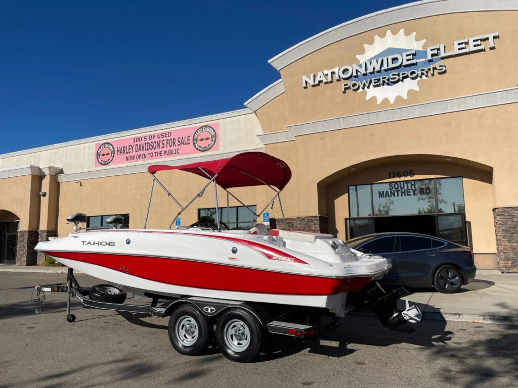 2017 Tracker Marine Tahoe 215 XI Deck/open Bow Boat 250 HP Clean Title