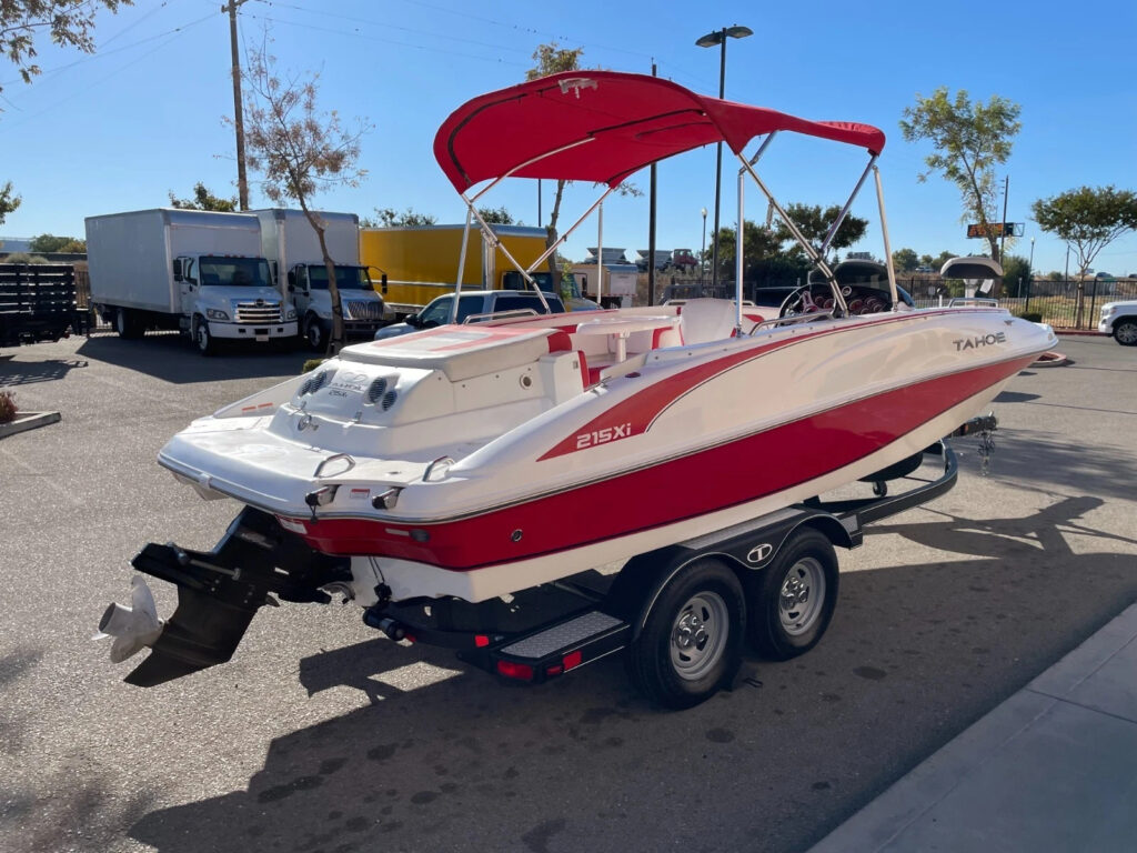 2017 Tracker Marine Tahoe 215 XI Deck/open Bow Boat 250 HP Clean Title
