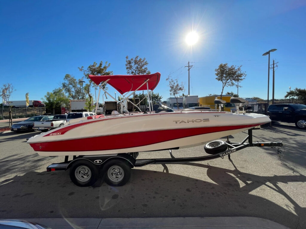 2017 Tracker Marine Tahoe 215 XI Deck/open Bow Boat 250 HP Clean Title