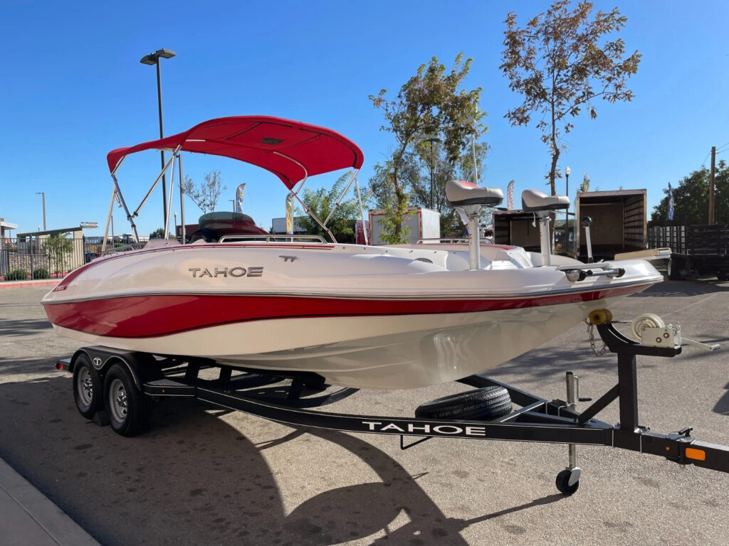 2017 Tracker Marine Tahoe 215 XI Deck/open Bow Boat 250 HP Clean Title