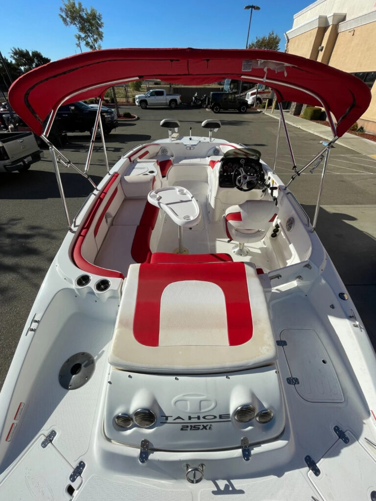 2017 Tracker Marine Tahoe 215 XI Deck/open Bow Boat 250 HP Clean Title