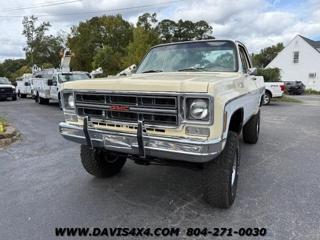 1976 GMC K-15 Squarebody Short Bed LS Swap 4×4