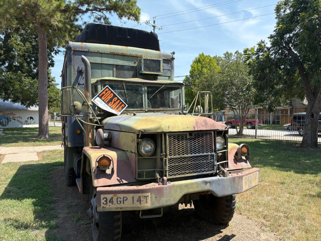 M109a3 Shop Van Military Truck (“deuce-And-A-Half”) — Located in La Grange, TX