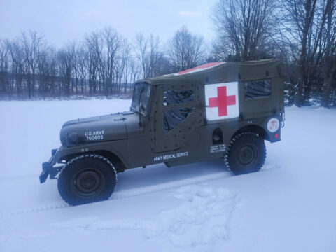 1954 Willys Jeep M170 Front Line Ambulance, Professional Ground Up Restoration for sale