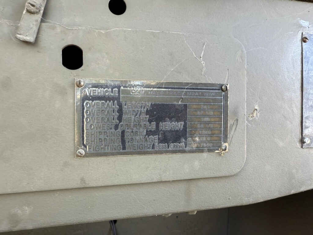 White M2A1 Halftrack