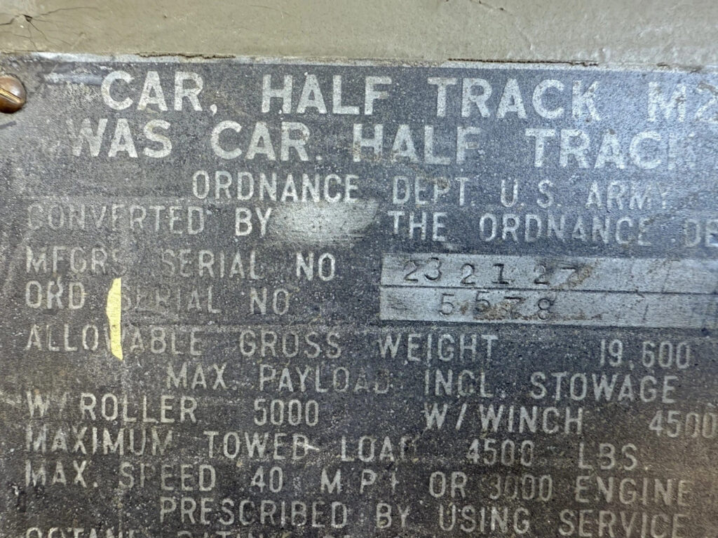 White M2A1 Halftrack