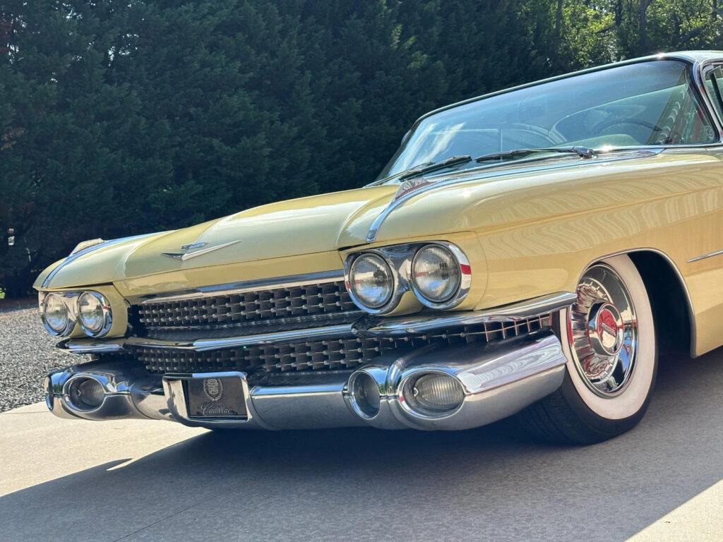1959 Cadillac Coupe Deville Deluxe, Gotham Gold, Air Ride 390 V8 A/C Stunner!