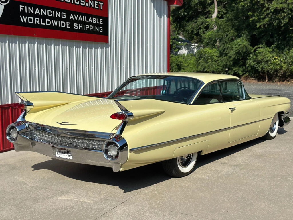 1959 Cadillac Coupe Deville Deluxe, Gotham Gold, Air Ride 390 V8 A/C Stunner!