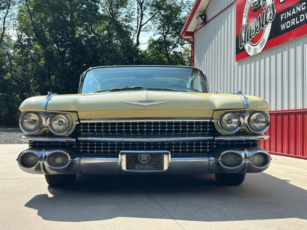 1959 Cadillac Coupe Deville Deluxe, Gotham Gold, Air Ride 390 V8 A/C Stunner!