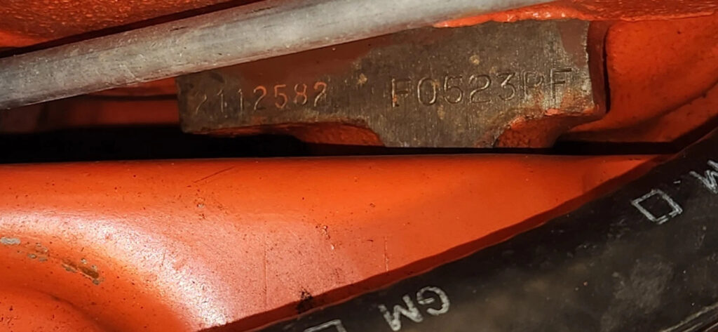 1962 Chevrolet Corvette 327 / 360 hp Factory Fuel Injection #’s Matching