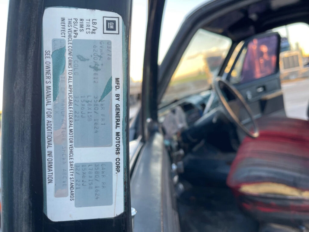 1978 Chevrolet 1/2 Ton Pickup