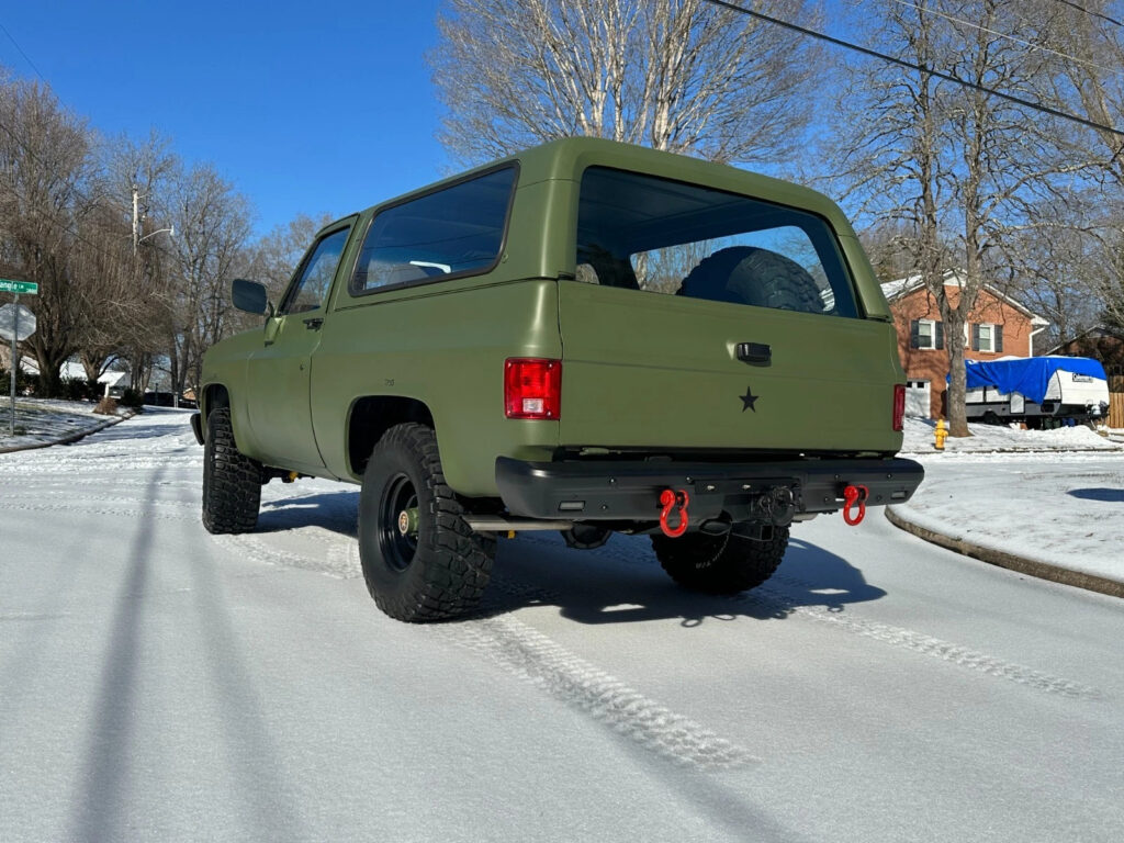 Restored M1009 CUCV Square body Chevy Blazer