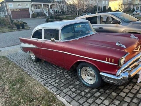 1957 Chevrolet Bel Air 350 V8, 4-Bolt Main, 700r4, Rack &amp; Pinion, PB, PS, DB for sale