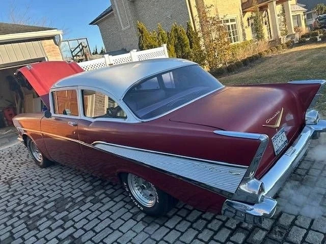 1957 Chevrolet Bel Air 350 V8, 4-Bolt Main, 700r4, Rack & Pinion, PB, PS, DB