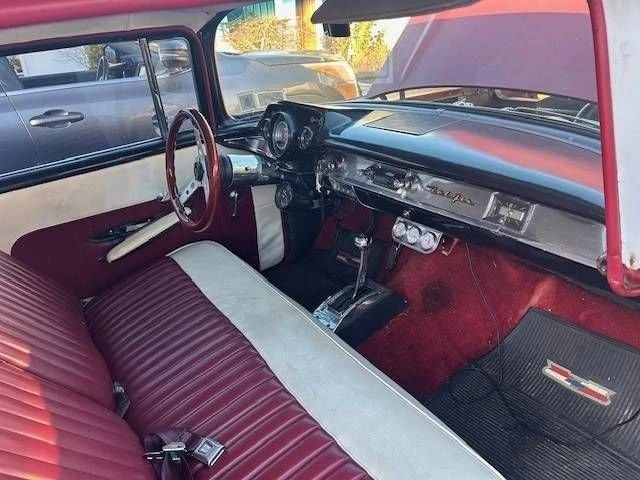 1957 Chevrolet Bel Air 350 V8, 4-Bolt Main, 700r4, Rack & Pinion, PB, PS, DB