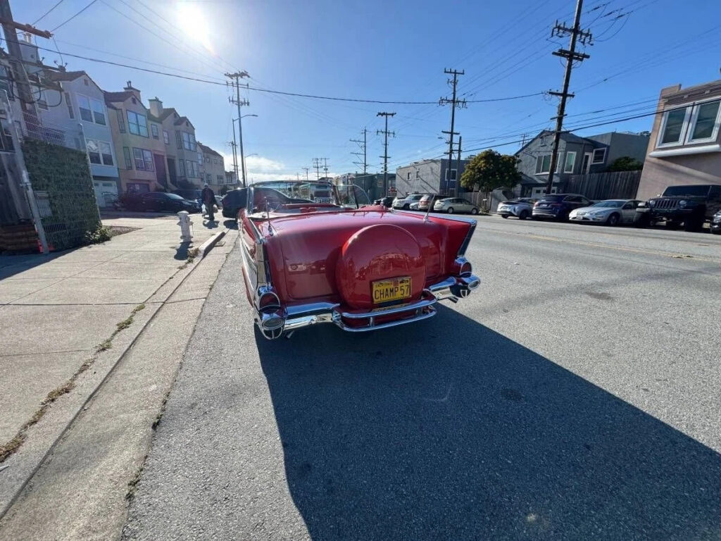 1957 Chevrolet Bel Air Dual Quad V8, Conv, Continental, Restored