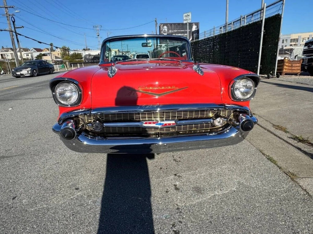 1957 Chevrolet Bel Air Dual Quad V8, Conv, Continental, Restored