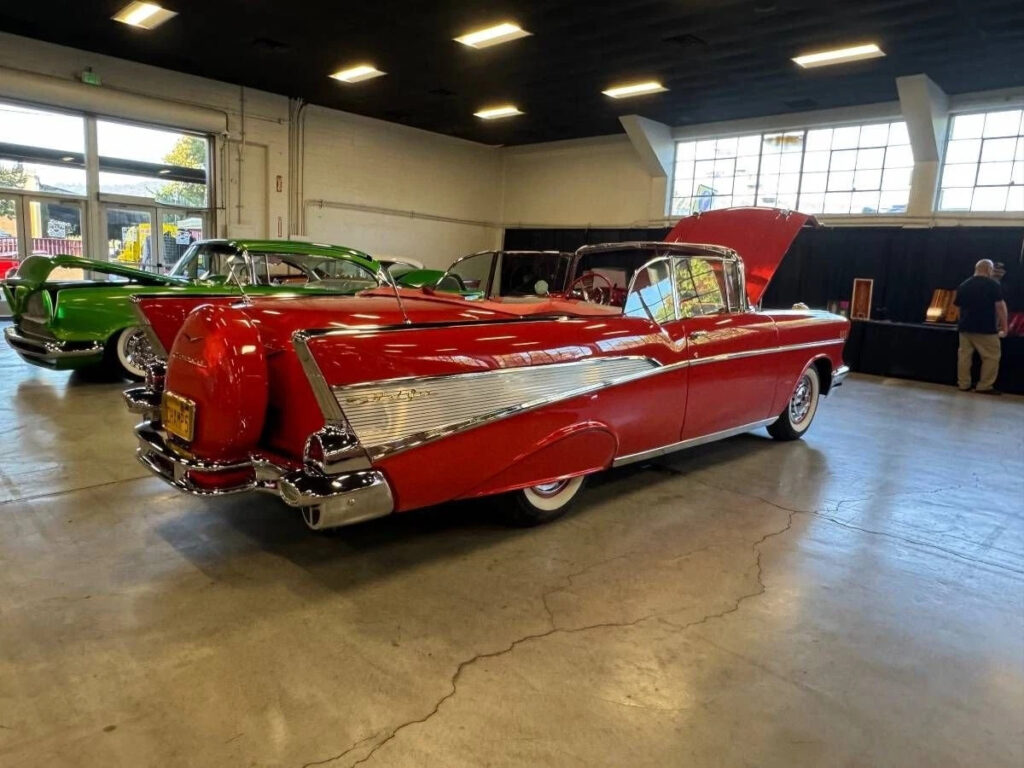 1957 Chevrolet Bel Air Dual Quad V8, Conv, Continental, Restored