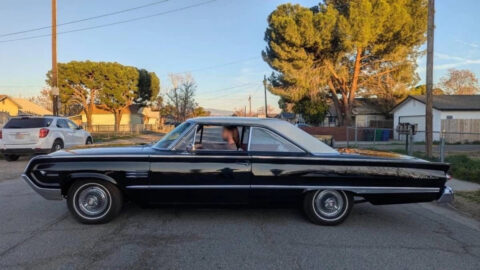 1964 Mercury Monterey Marauder Fastback, 390, Auto, White Roof for sale
