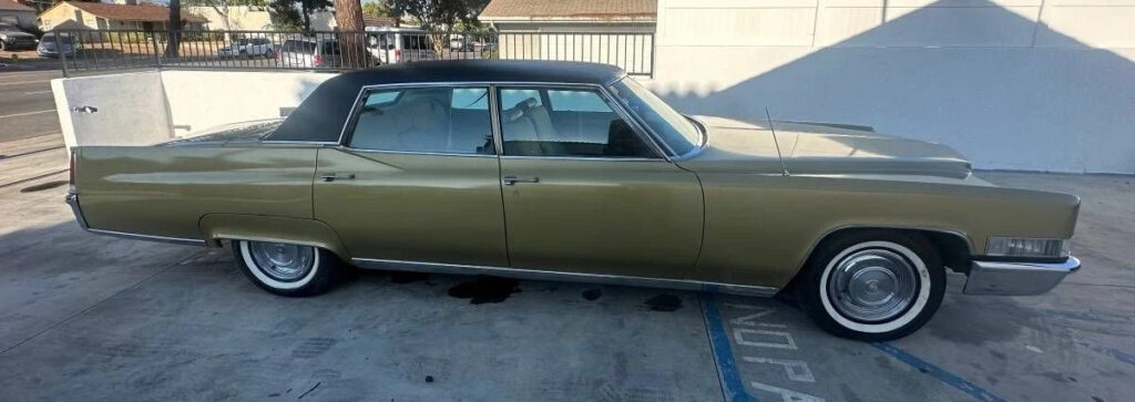 1969 Cadillac Fleetwood Orig Paint, Engine, PB, PS, New Brakes